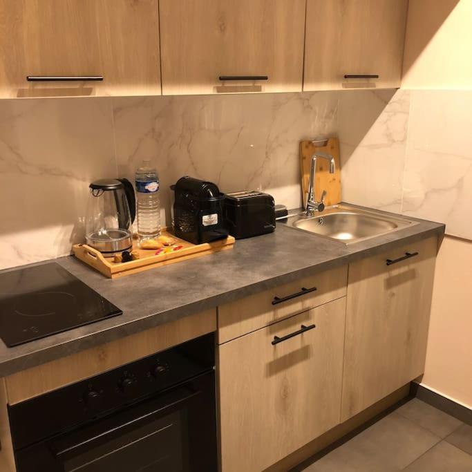 Superbe Appartement Tout Equipe, Le Nid D'Eva A Metz Gare, Parking Prive, Balcon, F2, 50M2, 3P Exterior foto