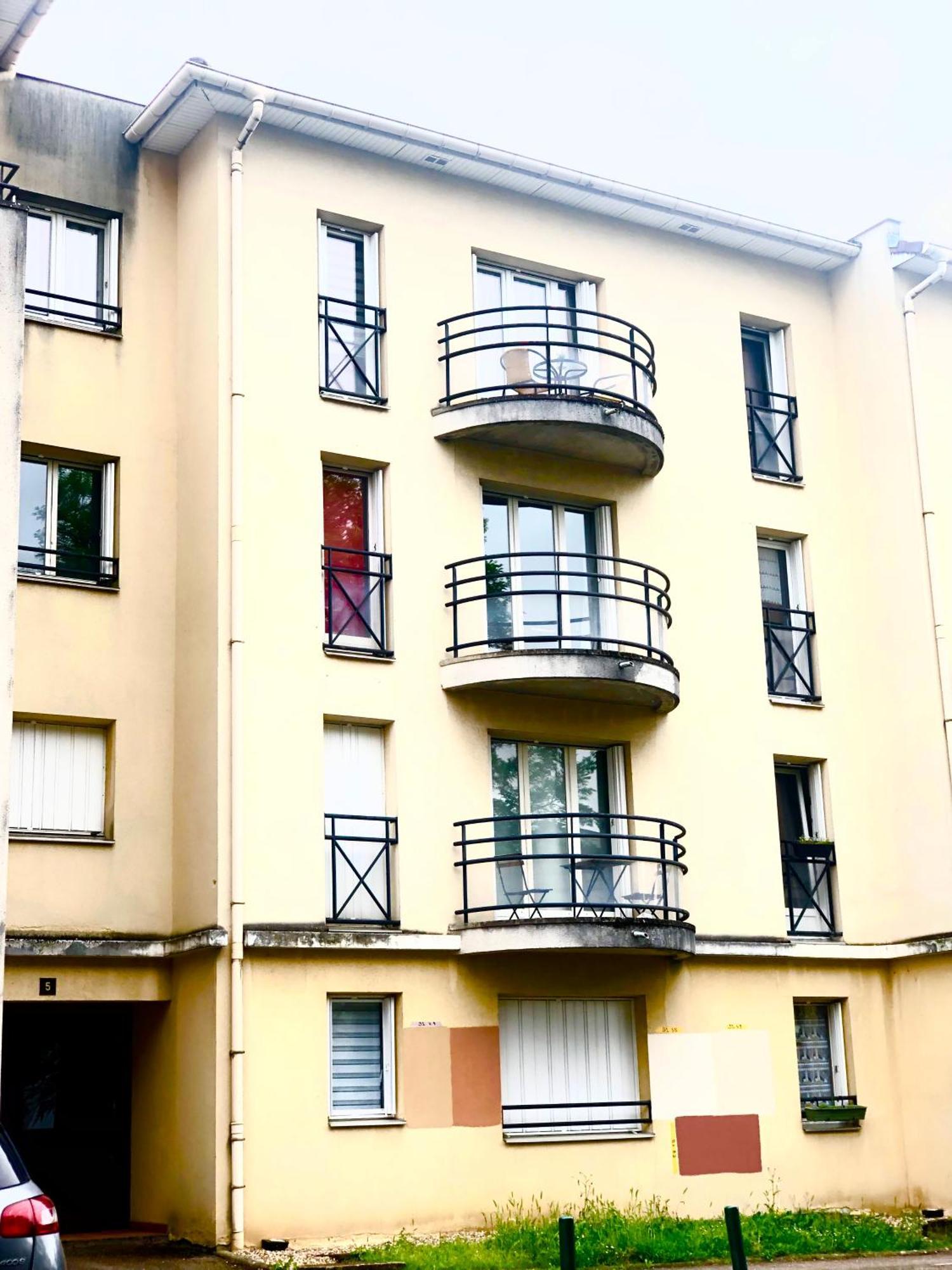 Superbe Appartement Tout Equipe, Le Nid D'Eva A Metz Gare, Parking Prive, Balcon, F2, 50M2, 3P Exterior foto